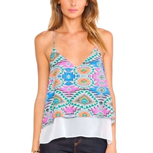 Lovers + Friends Poppy Racerback Tank - Picture 1 of 10